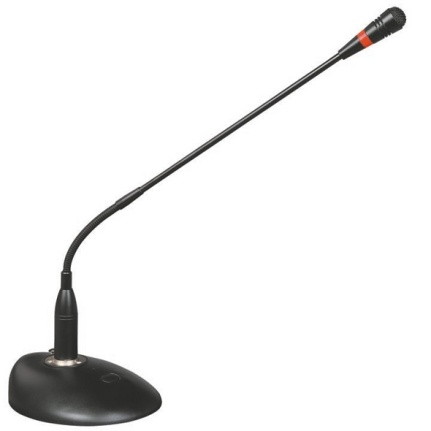 单支有线会议方管话筒