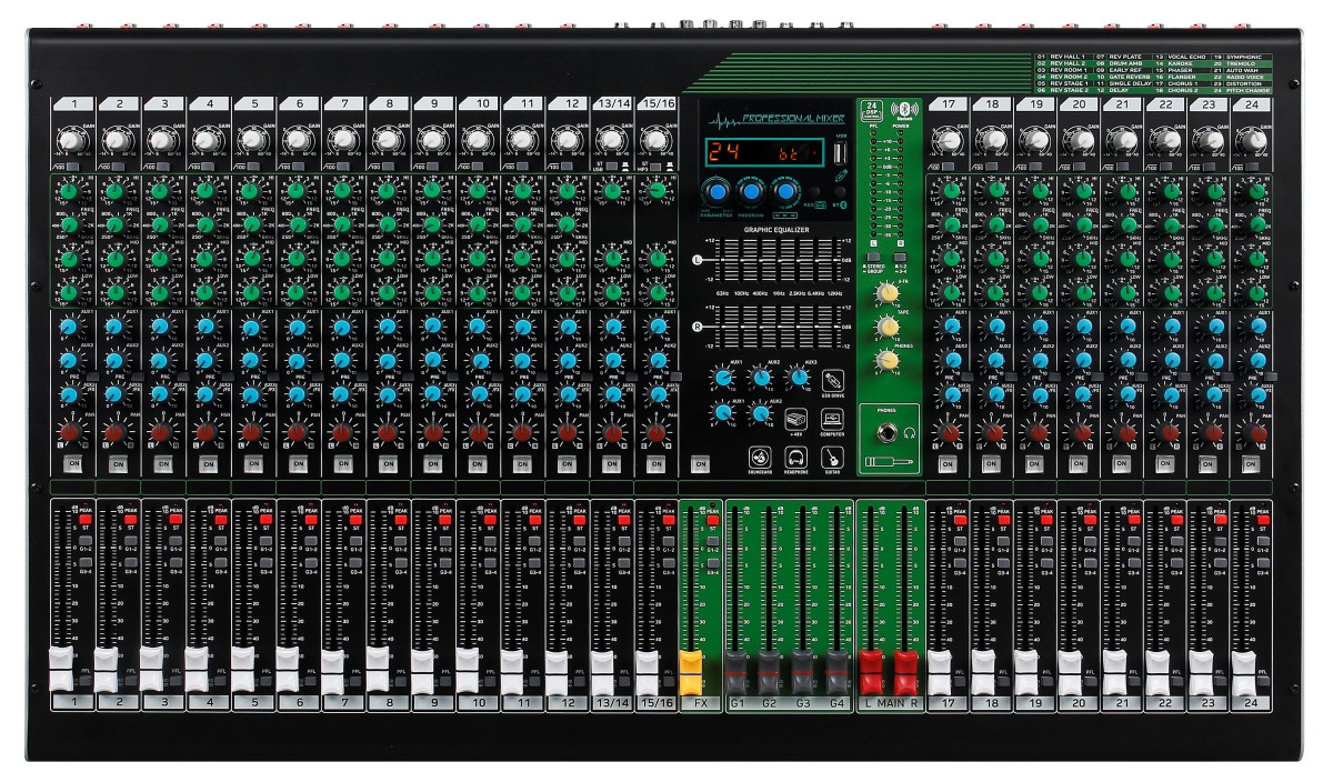 24路调音台