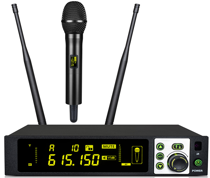 一拖一真分集手持话筒