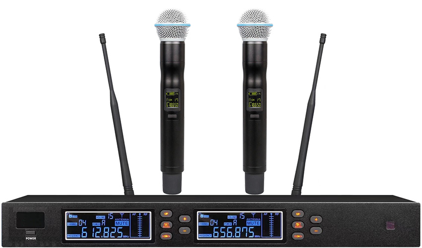 一拖二无线手持话筒(普通）